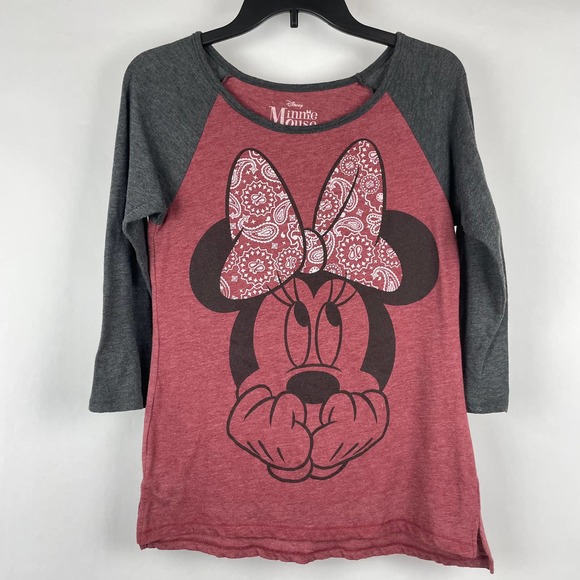 Disney Tops - Disney Minnie Mouse Round Neck Women's Top